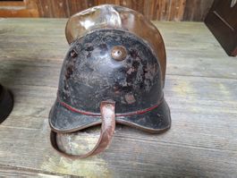 Antiker alter Helm, Feuerwehr