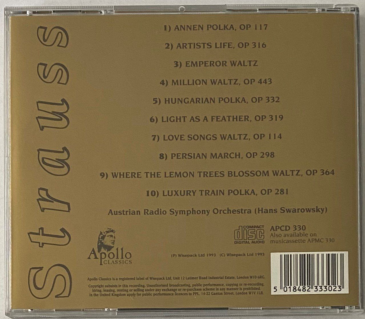 CDs: Strauss – Gebraucht aus Flums von Asquillo 1