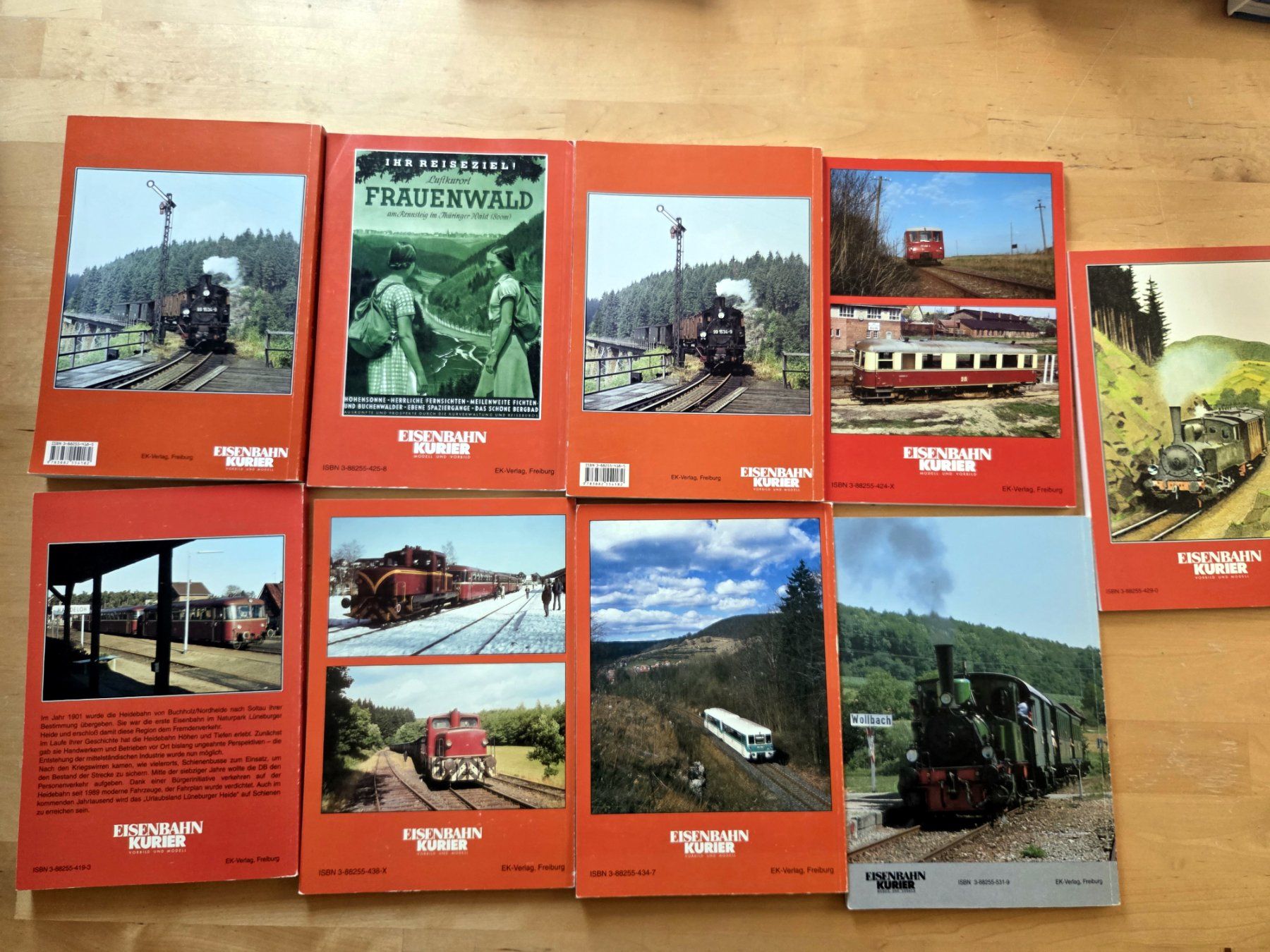 Libri: 10 Bücher über die Deutsche Eisenbahn – Usato da Birrwil venduto da dirtyoldtown 1