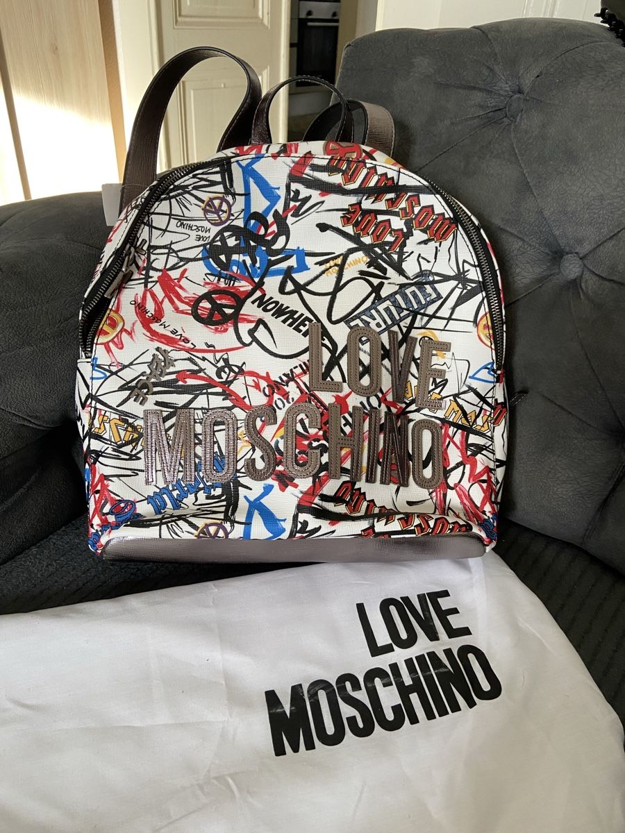 Moschino Zaini: Sac à dos Moschino Love – Nuovo e nell'imballaggio originale da Montreux venduto da Perledor 2