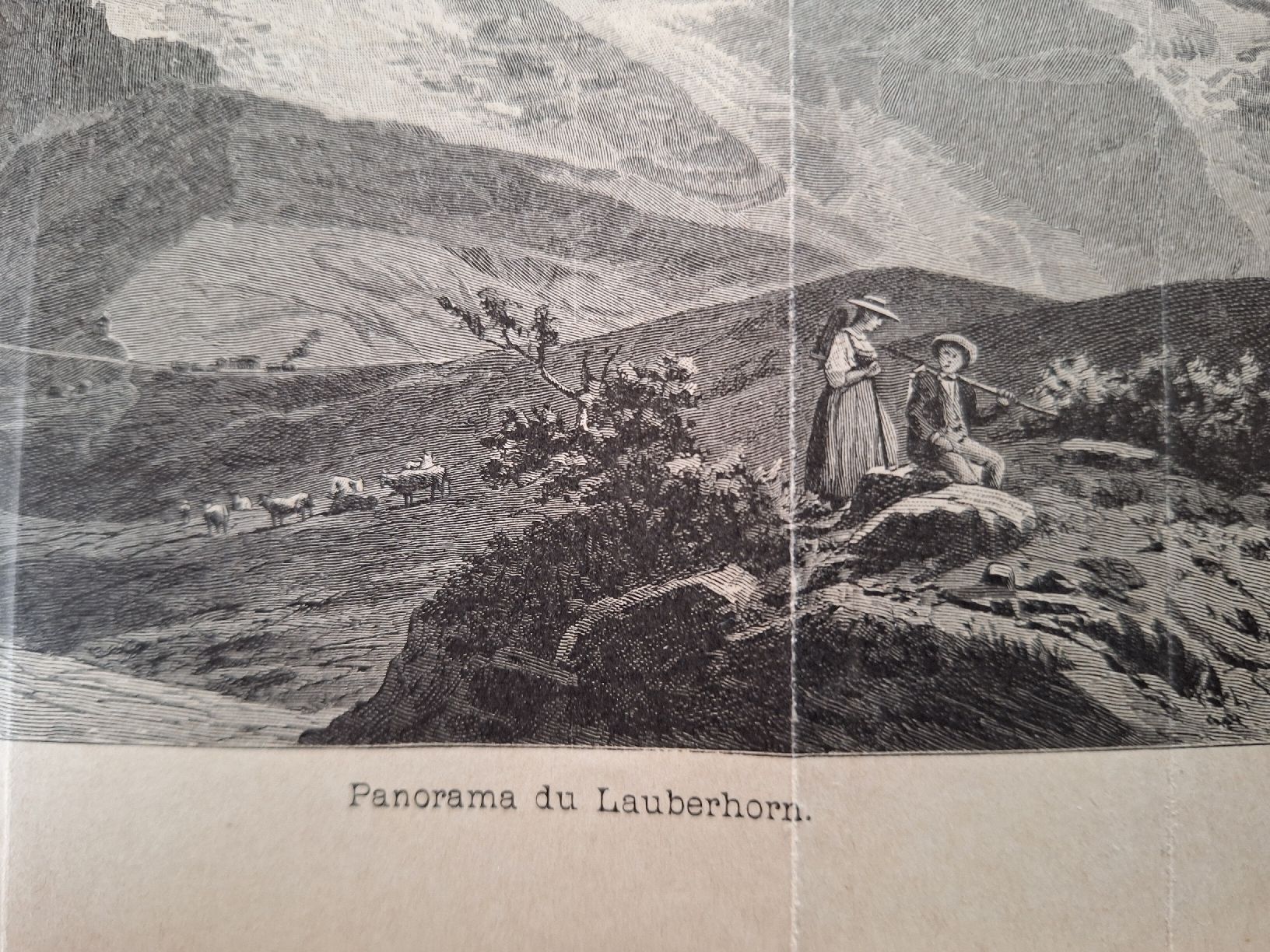 Stiche: PANORAMA DU LAUBERHORN – Gebraucht aus Bevaix von bohrap 1