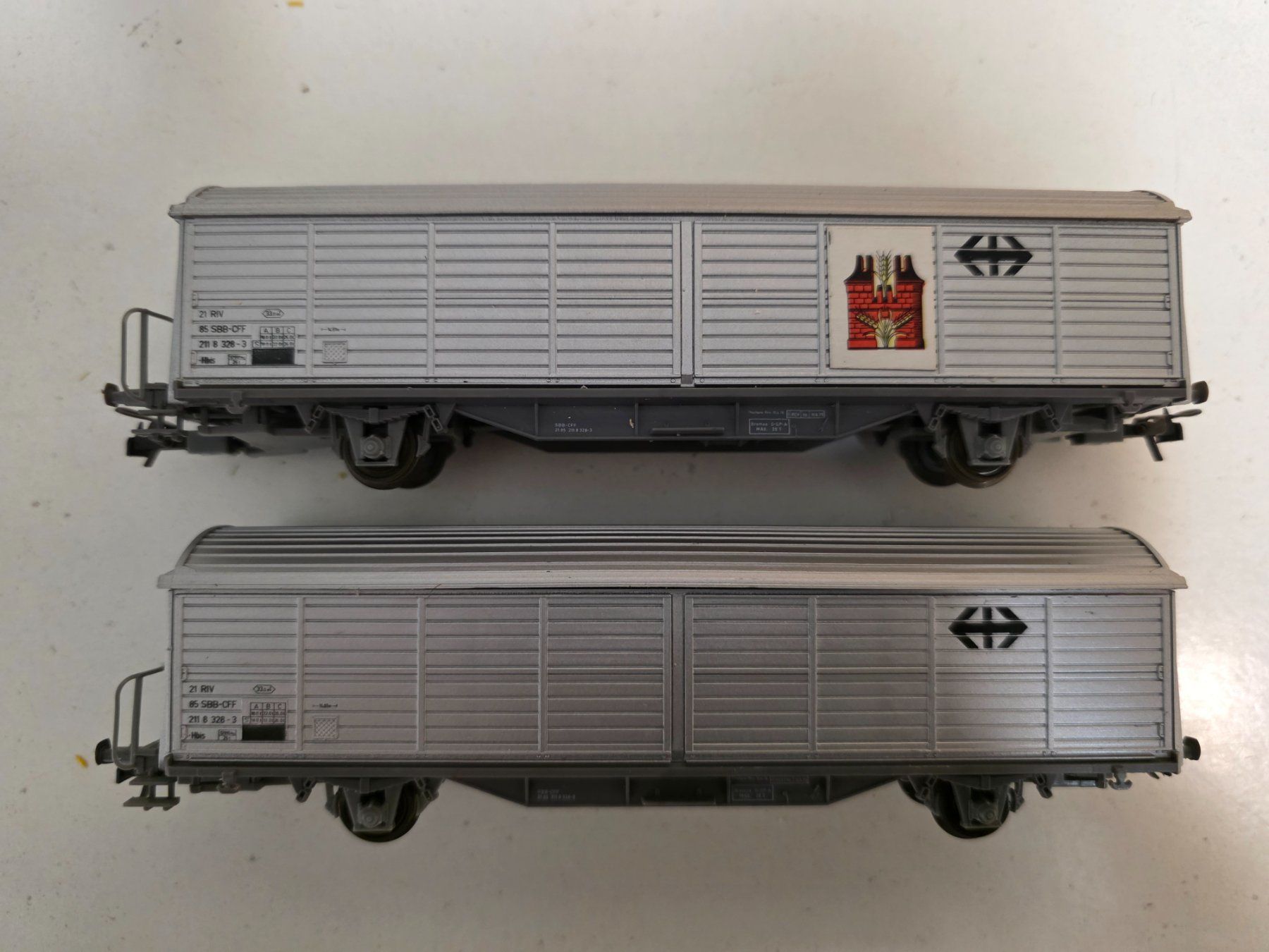Roco Modellini di ferrovie: Roco 2 wagons CFF dès 1.-fr – Usato da bassecourt venduto da biagio101