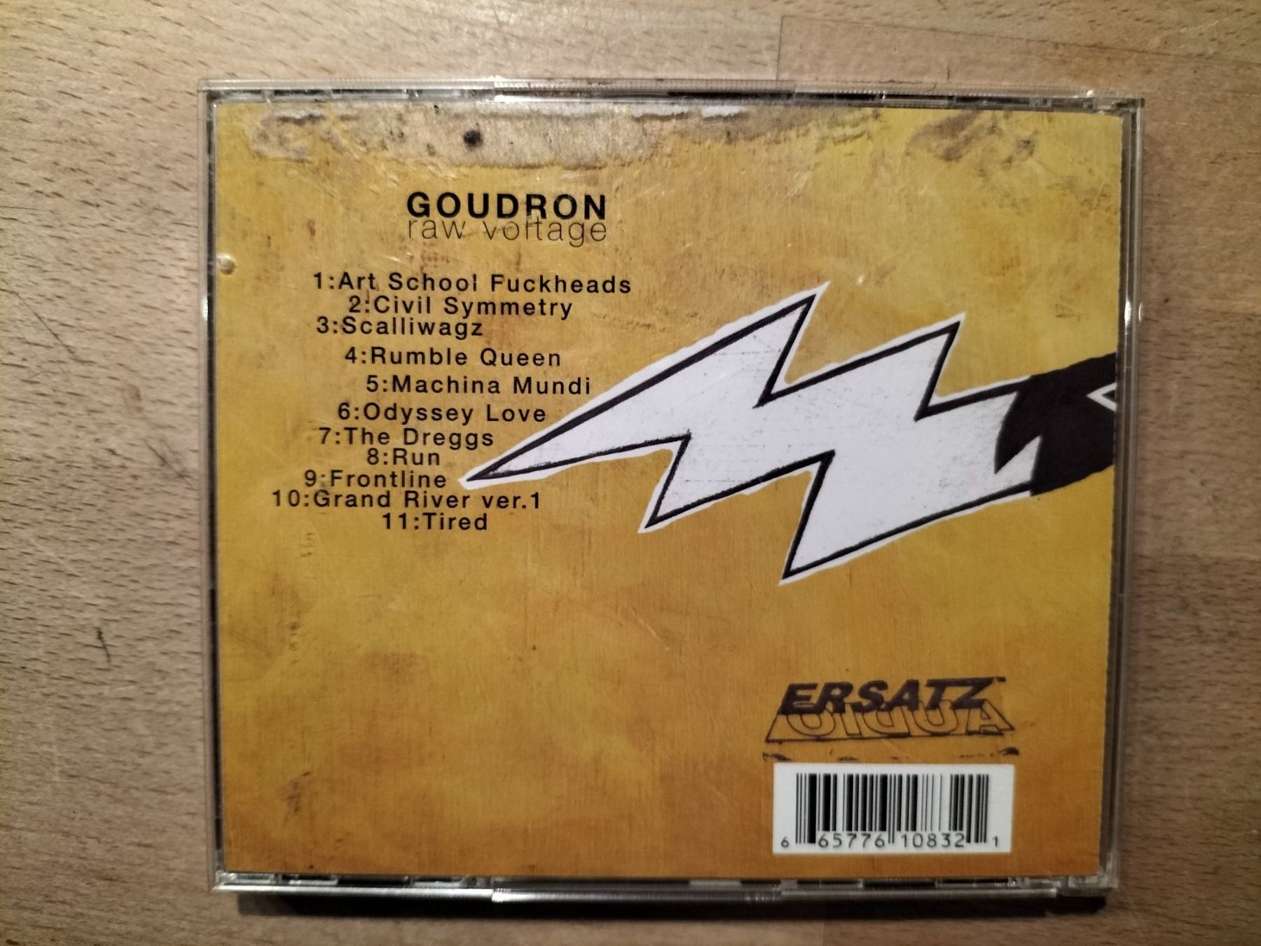 CDs: Goudron – Raw Voltage – Gebraucht aus Biel / Bienne von Music74 3