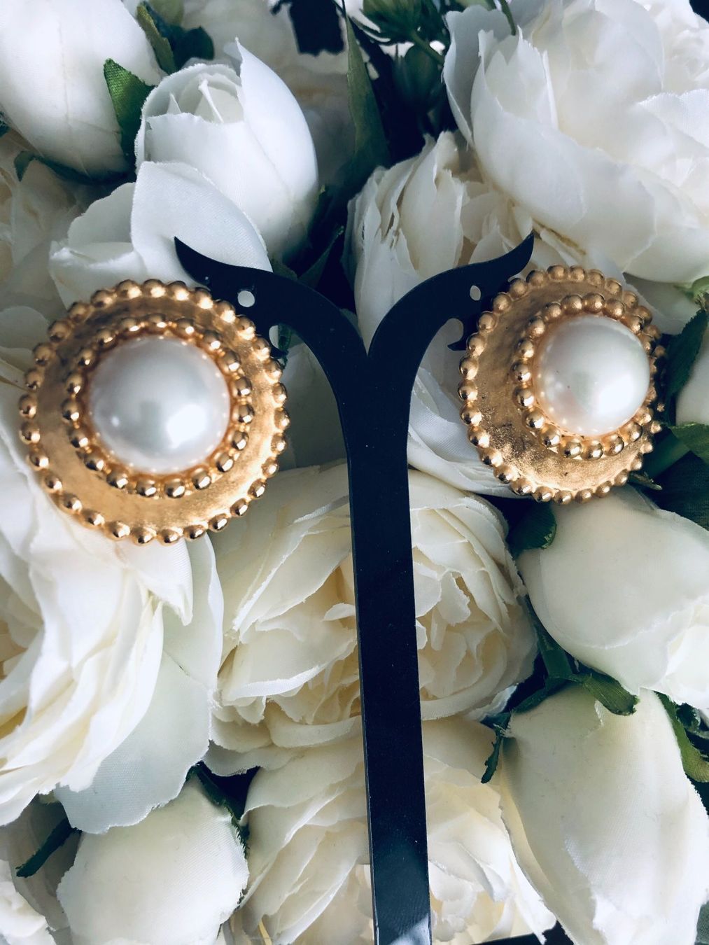 Orecchini pendenti & Orecchini a lobo: Wunderschöne Ohrringe mit gold Plaiting – Usato da Winkel venduto da Luxtime 5