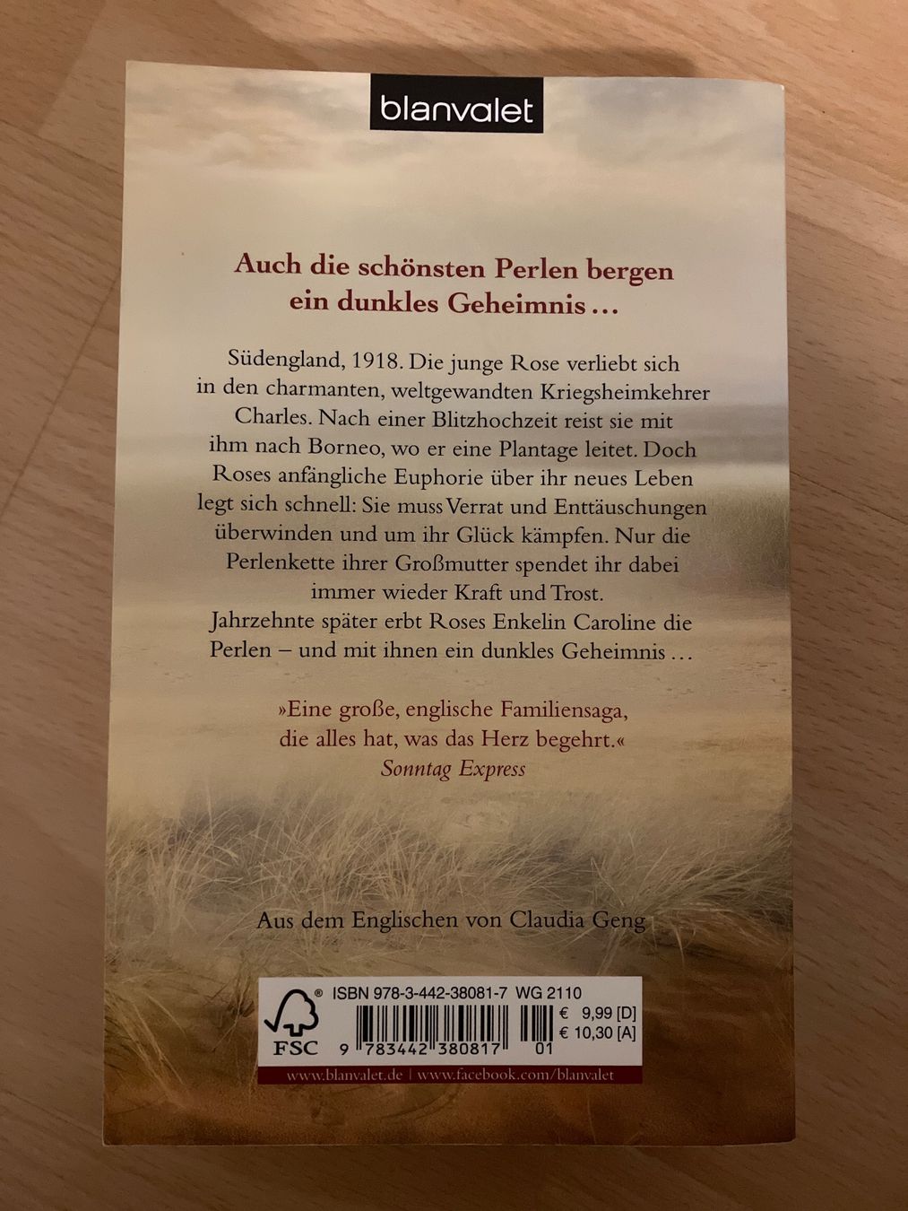 Livres: Buch "Perlentöchter" von Jane Corry, DE – Neuf (Voir description) à Zürich par CeBe99 1