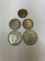 Schweizer Münzen 1884 1893 1906 1915 und 1971