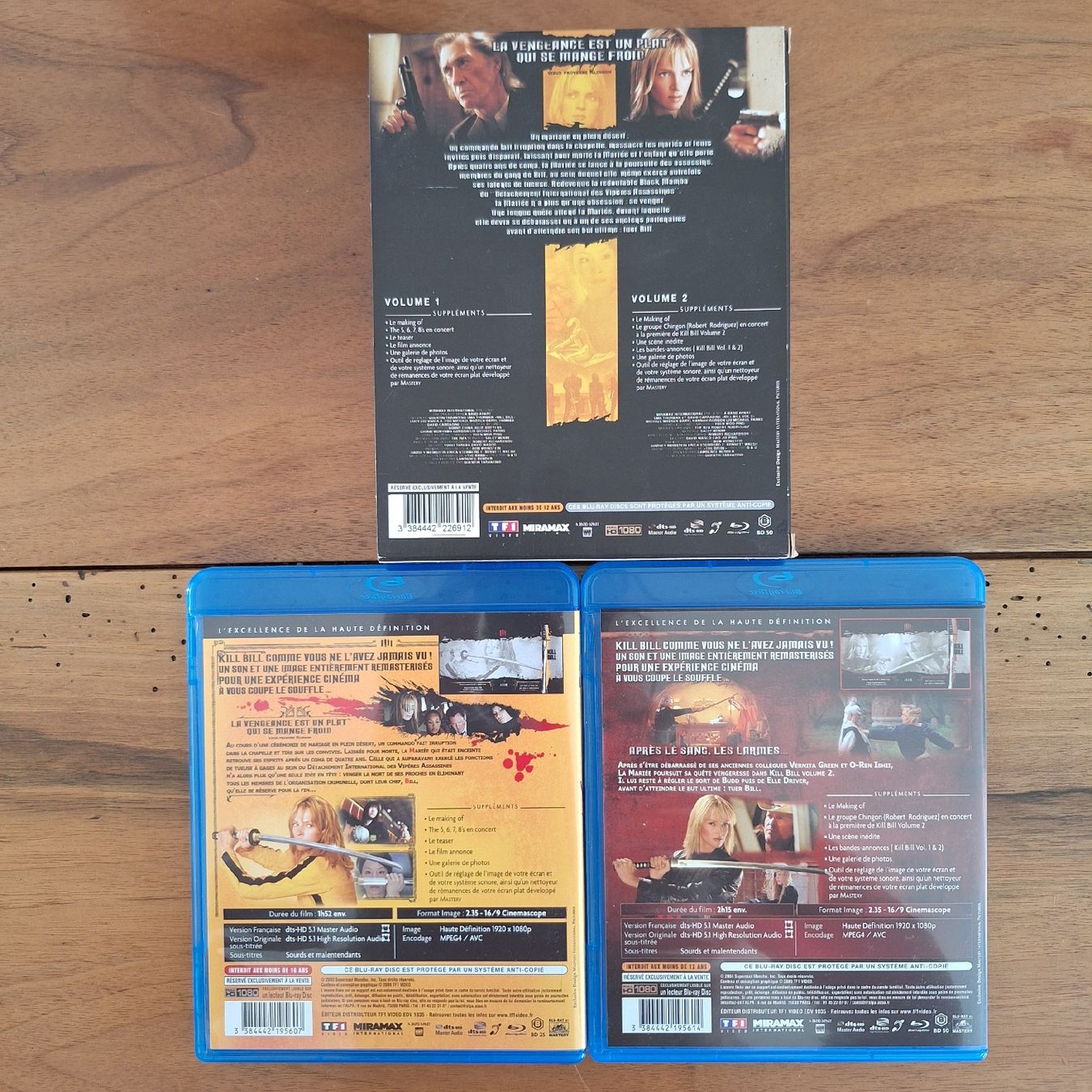 Alle DVDs: Kill Bill Volume 1 & 2 - Bluray – Gebraucht aus Porrentruy von Ikoss 1