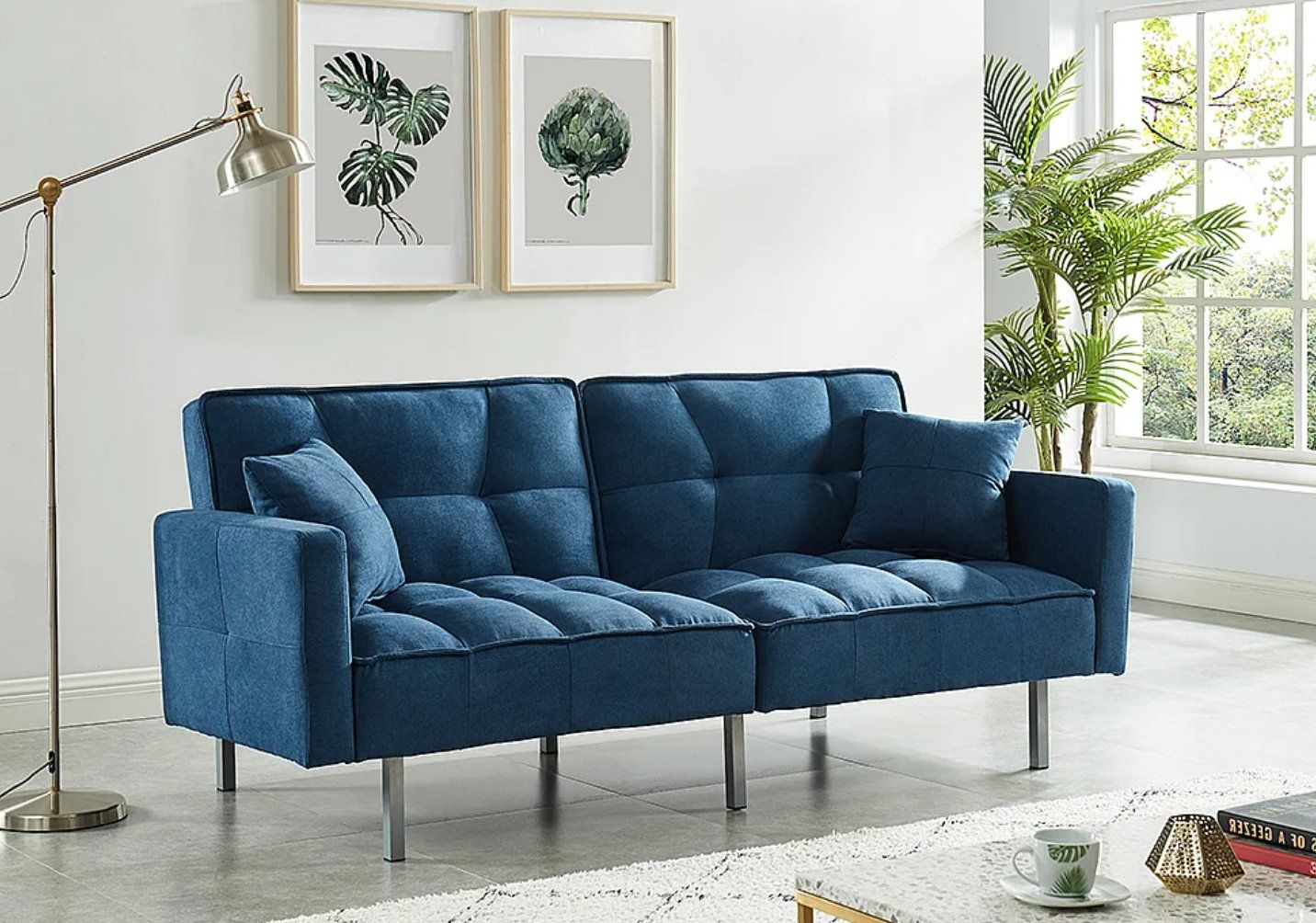 Divani: Schlafsofa, Couch, Bettsofa klappbar Liege 3er Sitz Sofa NEU – Nuovo e nell'imballaggio originale da Wettingen venduto da ray_boccia
