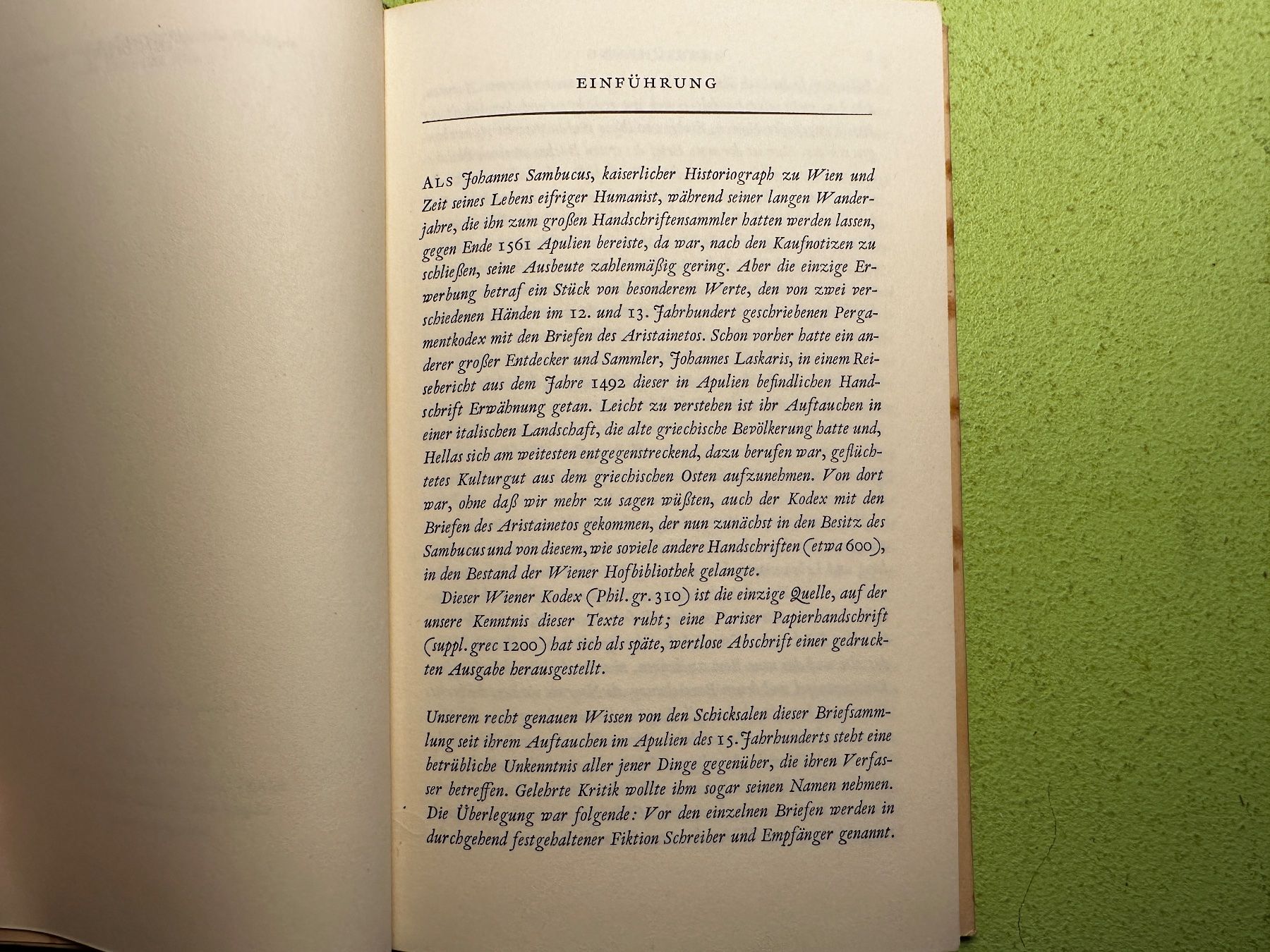 Bücher: Aristainetos: Erotische Briefe – Gebraucht aus Zürich von allp 3