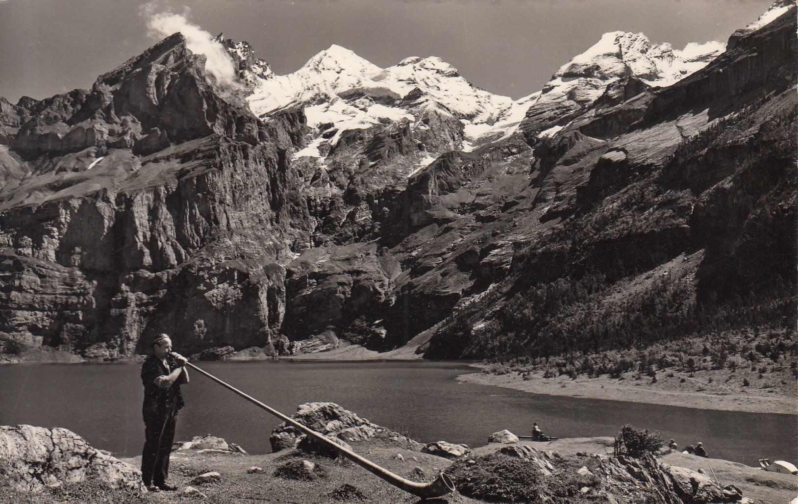 Cartoline postali: Oeschinensee 1963 – Usato da Bürglen TG venduto da StampGraf