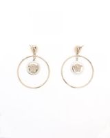 Versace Medusa Hoop Ohrringe 