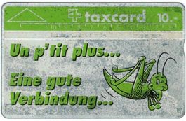 Taxcard 909B_25432 Ideal Job 24 Filialen, 2. Qualität