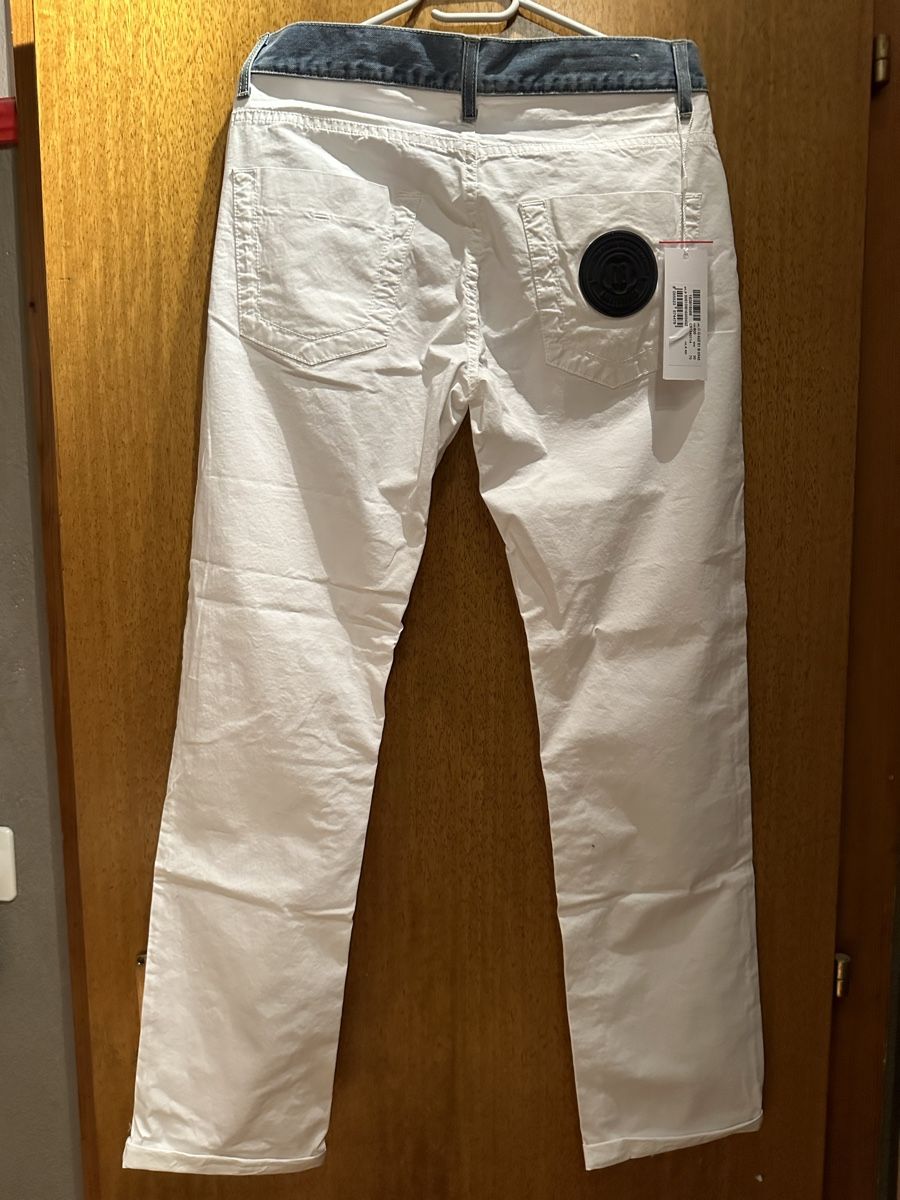 Jeans: Jeans Bikkembergs blanc – Neu und originalverpackt aus Vétroz von Polito27 1