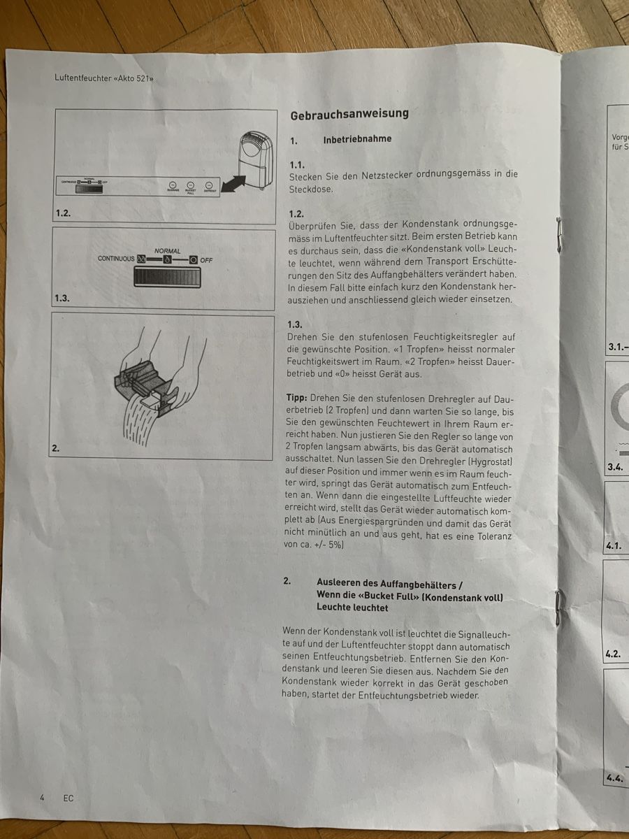 Luftentfeuchter: Luftentfeuchter – Gebraucht aus Zürich von Oaxaca12 5
