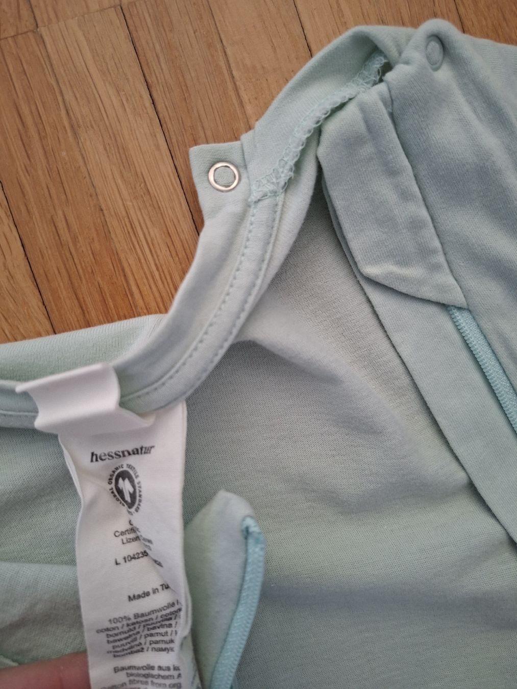 Schlafsäcke: Babyschlafsack langarm hellblau Hessnatur – Gebraucht aus Wallisellen von rahelr90 2