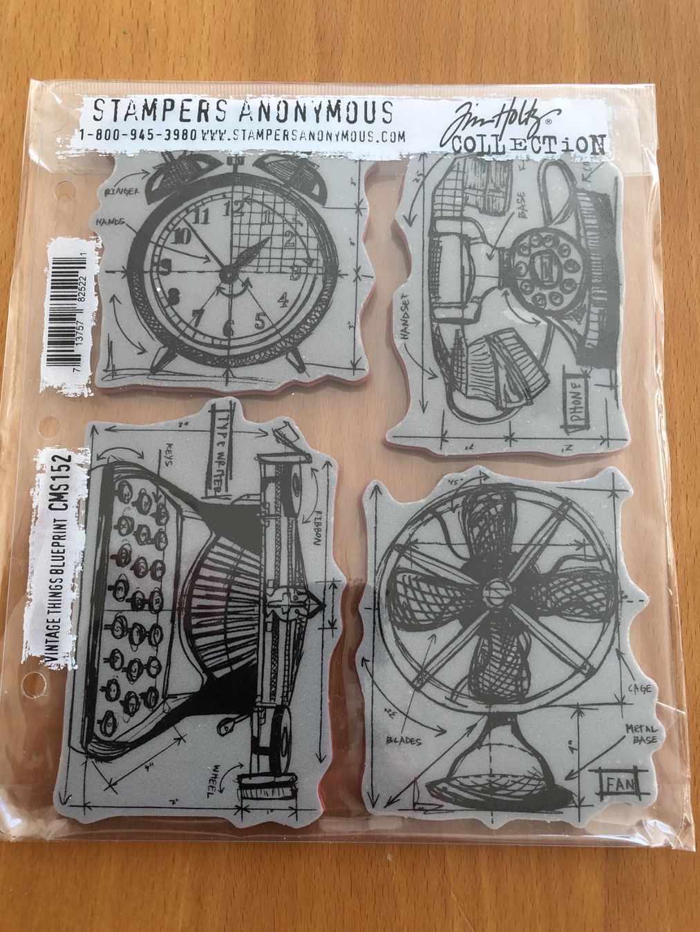 Tim Holtz Stempel: Scrapbooking Tampons Tim Holtz-Stampers Anonymous CMS152 – Neu und originalverpackt aus Cortaillod von joa1717