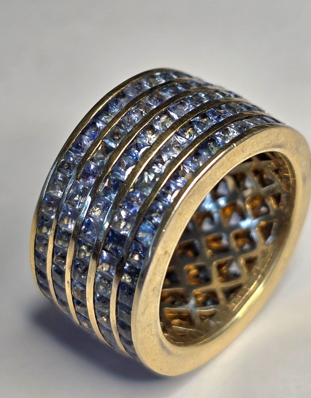 Anelli: Safir Ring – Nuovo (secondo la descrizione) da Zürich venduto da adriben 9