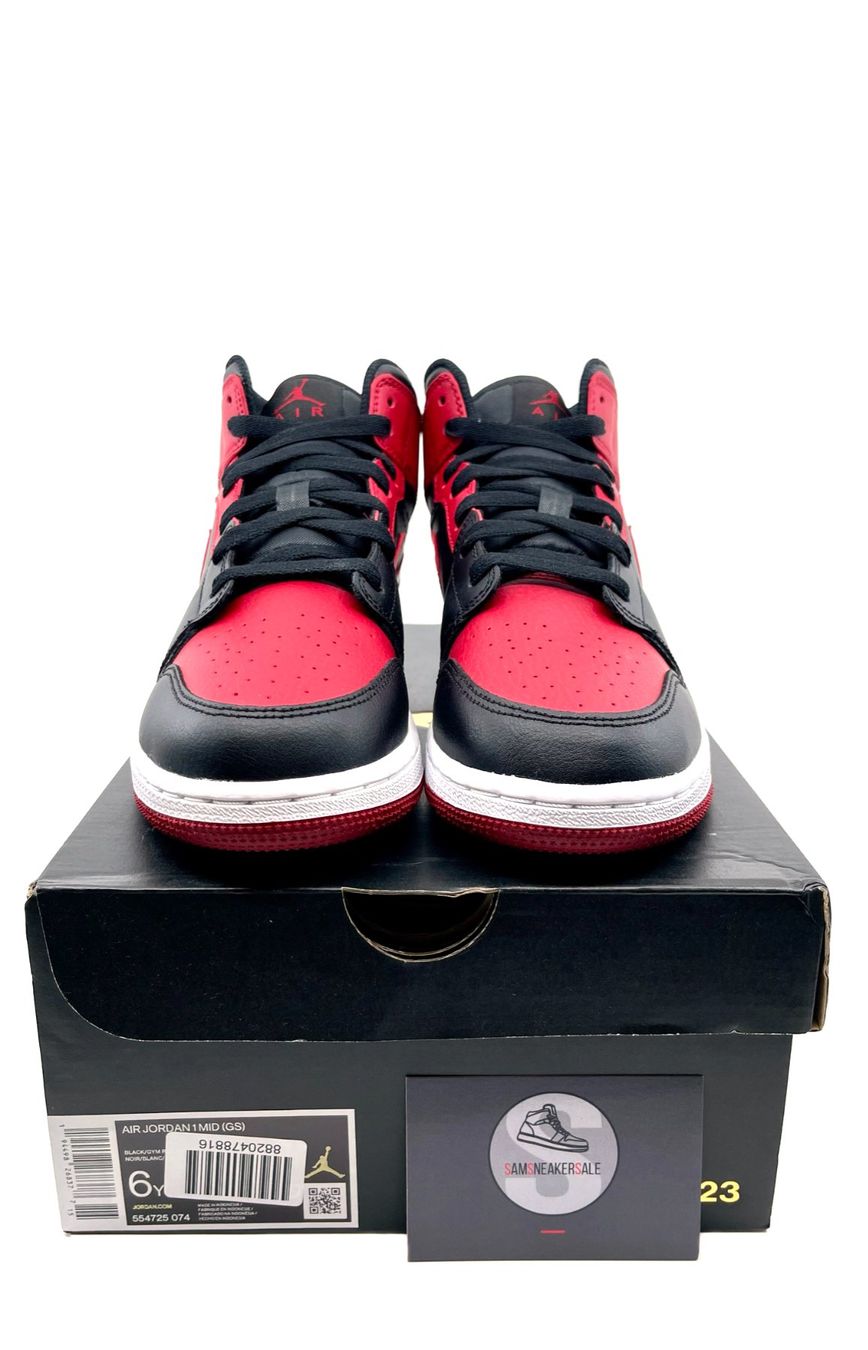 Jordan Scarpe da uomo: Jordan 1 Mid Banned Grösse EU 38.5 – Nuovo e nell'imballaggio originale da Küsnacht ZH venduto da SamSneakerSale 3
