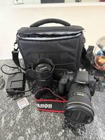 Canon EOS 750D mit 2 Objektiven, 2 Akkus