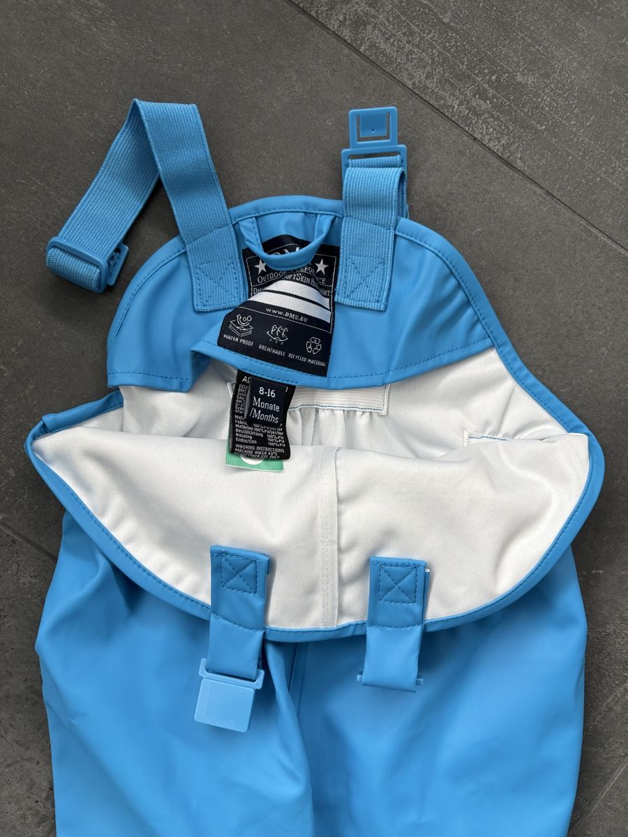 Pantaloni: BMS Matschhose mit Füssen hellblau – Nuovo e nell'imballaggio originale da Stein AG venduto da MOENA_3 2