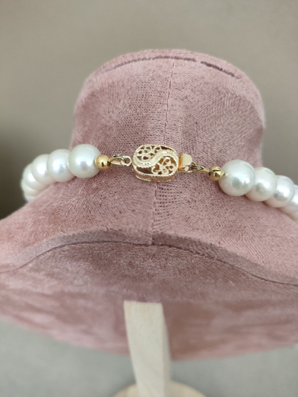 Catenine: Süsswasserperlen Kette mit Anhänger – Nuovo e nell'imballaggio originale da Bern venduto da Lidia.5 4