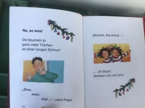 Libri: Adventsgeschichten Leselöwen – Usato da Bergdietikon venduto da book-4-you 2