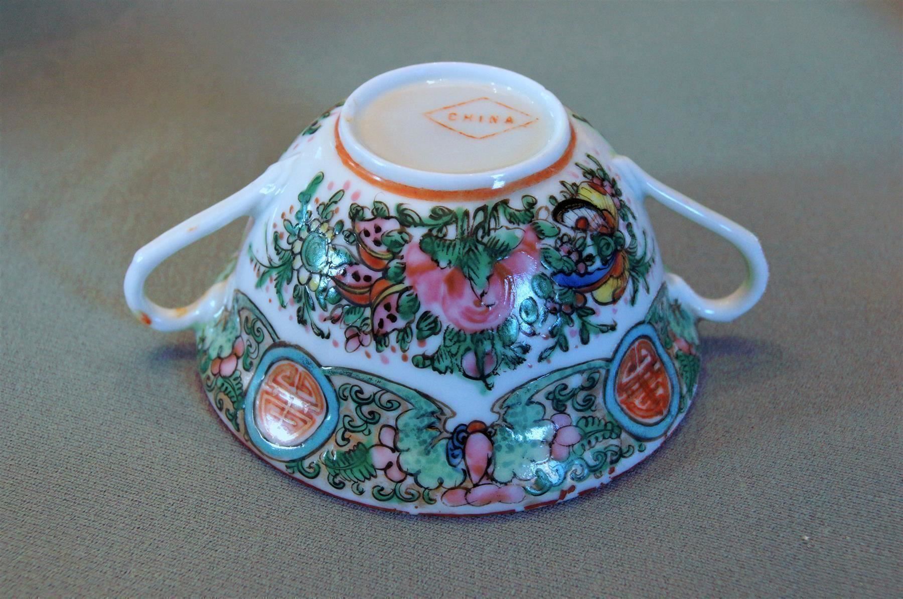 Tasses: Antike Deckeltasse im Guangzou-Stil – D'occasion à Geroldswil par ARTEFACTO 6