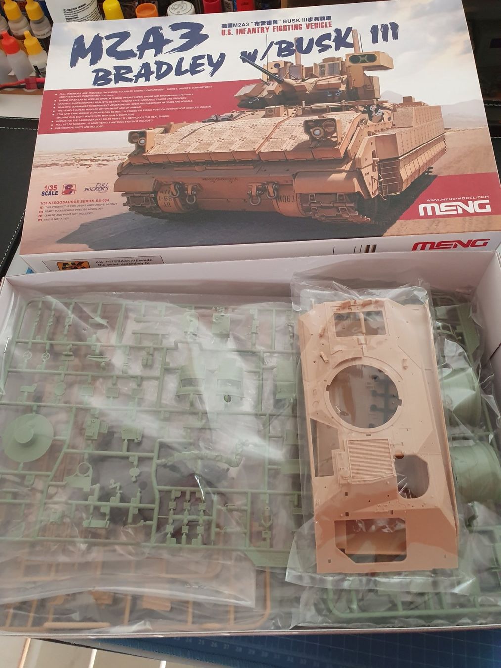 Kit di modellismo & Modellini statici: CHAR BRADLEY M2A3 – Nuovo e nell'imballaggio originale da Chapelle-sur-Moudon venduto da etoilemolene