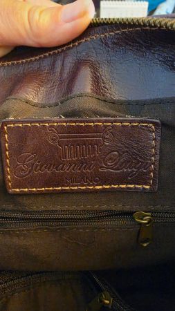Echtleder Handtasche "Giovanni Luigi" MILANO