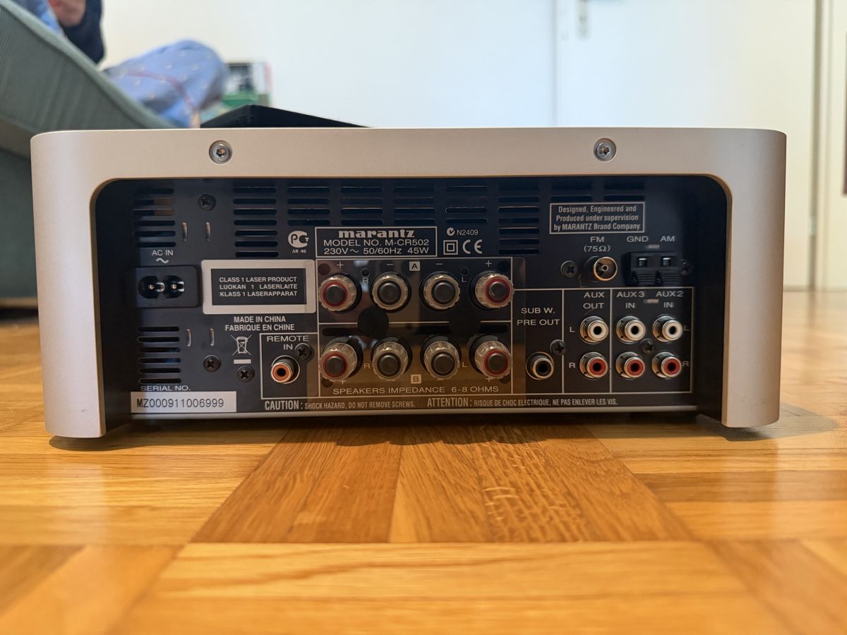 Amplificatori: M-CR502 – Difettoso da Luzern venduto da catcher 1