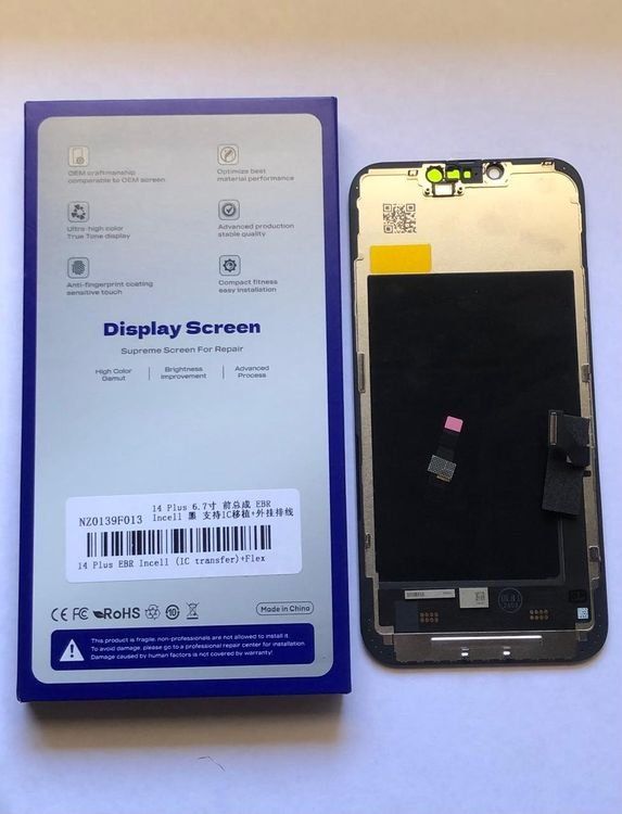 Apple Monitore: Display Iphone 14 Plus Incell ( Ic transfer) – Neu und originalverpackt aus Leukerbad von ray_lyv7 1