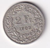 2 Franken 1908 rar