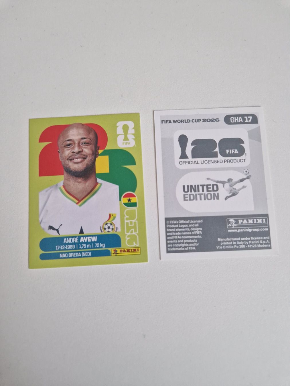 Panini Cartes à collectionner: Panini Sticker GHA17 – Neuf (Voir description) à Stüsslingen par white_angel86