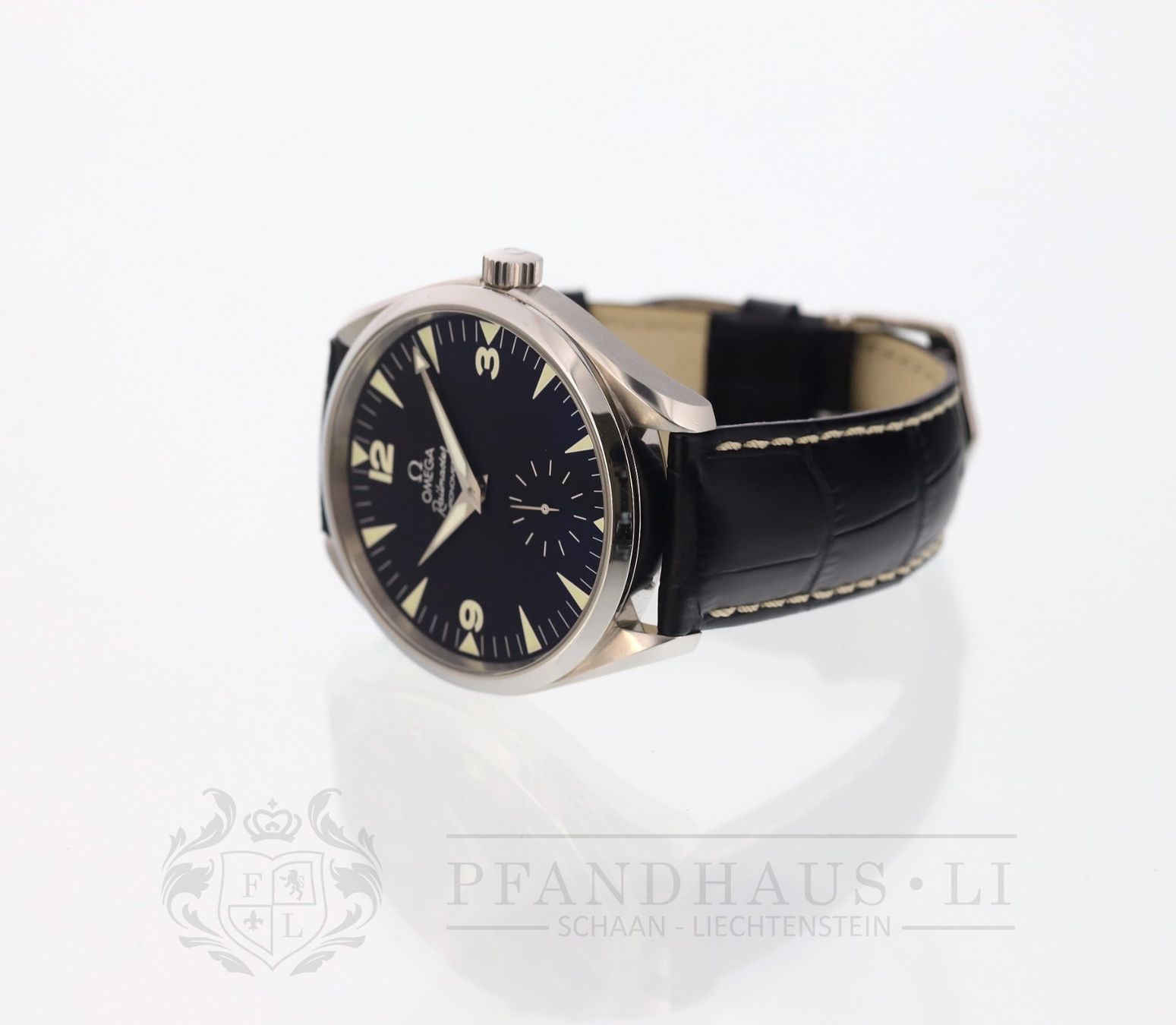 Omega Orologi: OMEGA Railmaster Aqua Terra XXL Ref. 2806.52.37 – Usato da Schaan venduto da Pfandhaus-LI 2