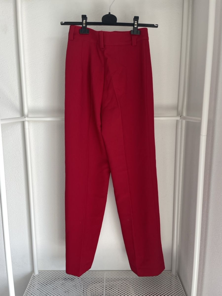 Hosen: Rote Stoffhose Gr. S 36 elegant Bürohose – Gebraucht aus Adliswil von sel_s6cw 1