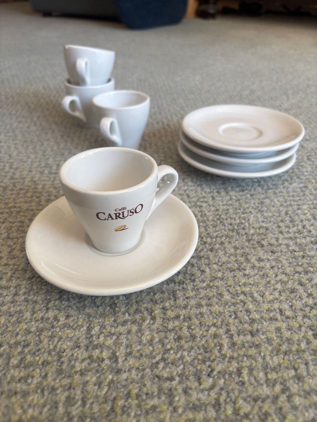 Tazze: Espressotassen Caffe Caruso Set gebraucht – Usato da Rickenbach Sulz venduto da Buca00 2