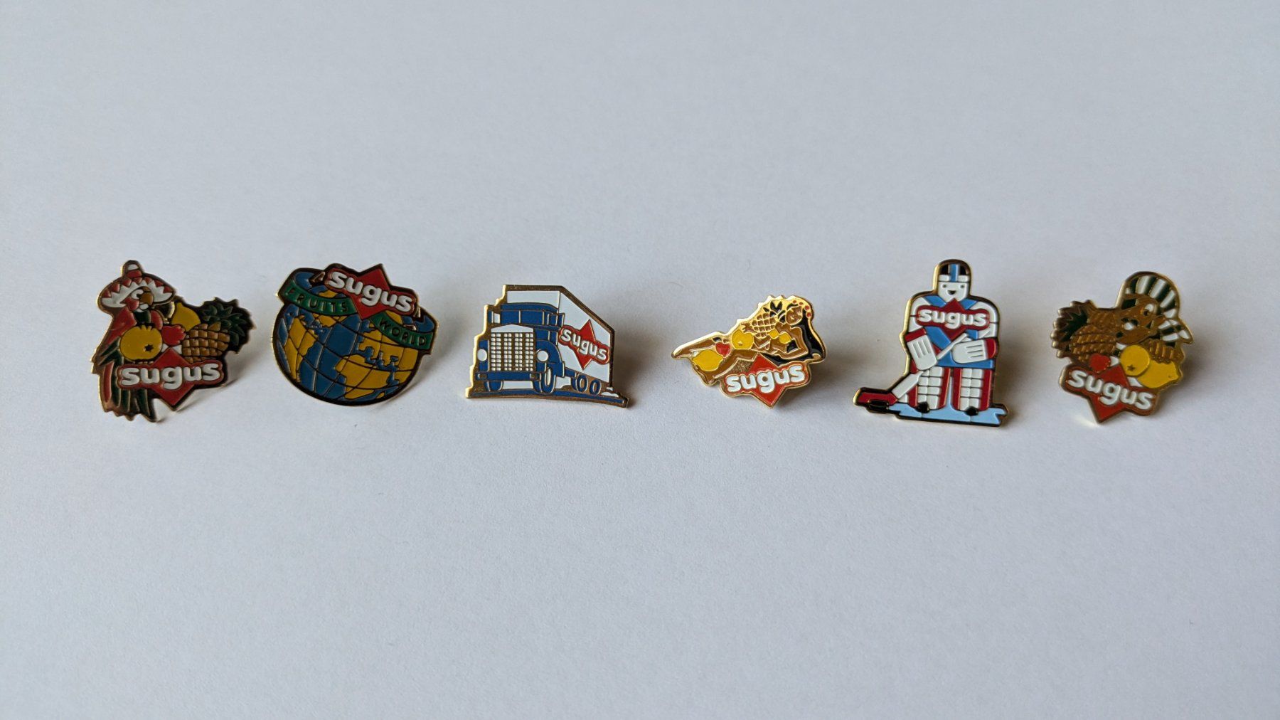 Sugus Placchette & Badge: Pin's Sugus – Usato da Estévenens venduto da Rockingirl