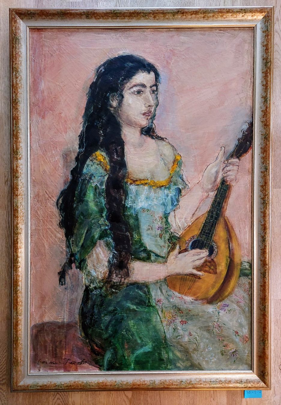 Dipinti: peinture à huile de Corinne Perakis – Usato da Villeneuve FR venduto da Train_Vinch6