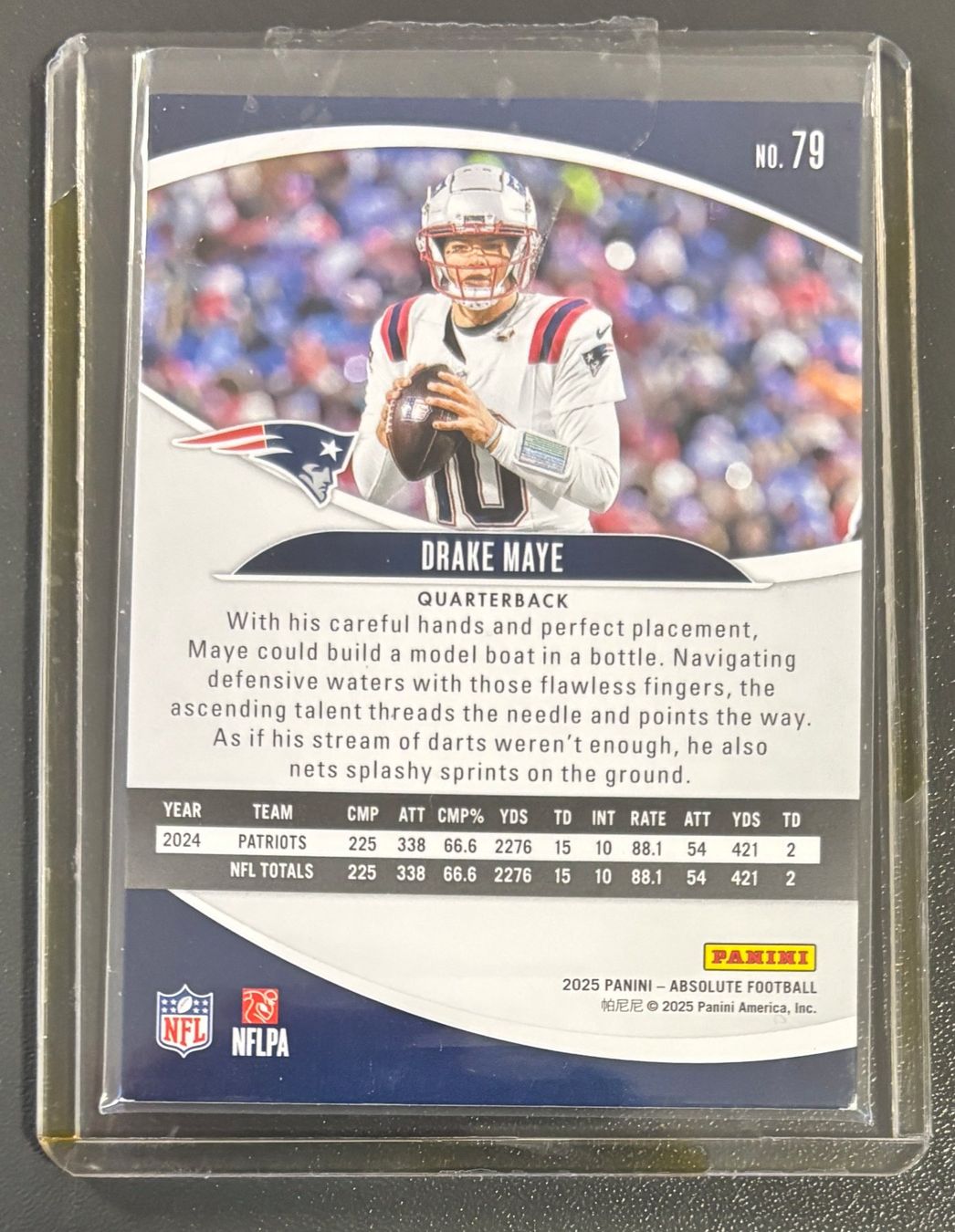 Cartes: NFL Drake Maye 2025 Absolute Holo Parallel Card Patriots – Neuf (Voir description) à Muri b. Bern par winningloser 1