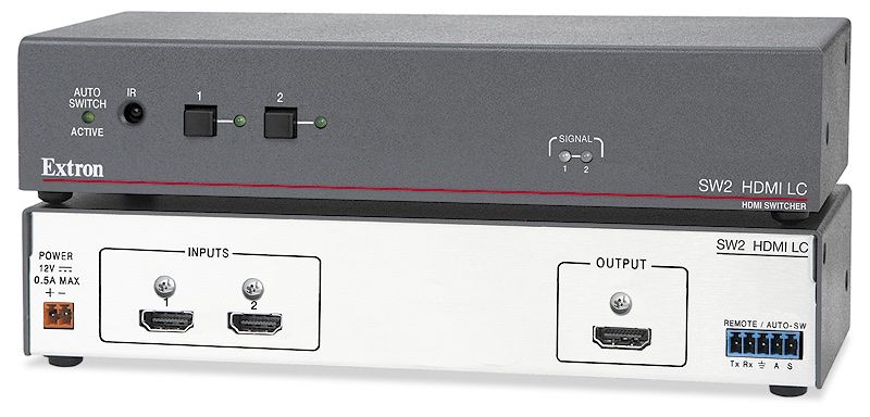 Convertitori: Extron SW2 HDMI — 2x1 HDMI Switcher – Usato da Locarno venduto da Ticinoexplore