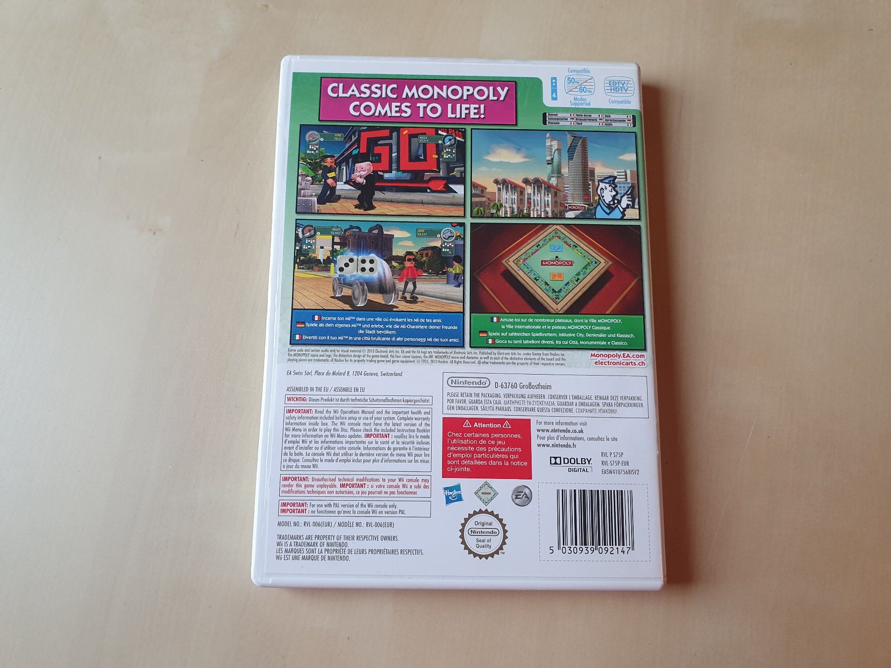 Nintendo Giochi: Monopoly Streets – Usato da Stansstad venduto da collectorsshop 1