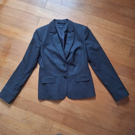 Edler Comma Blazer, schwarz gestreift, Gr. 38 - Top Zustand!