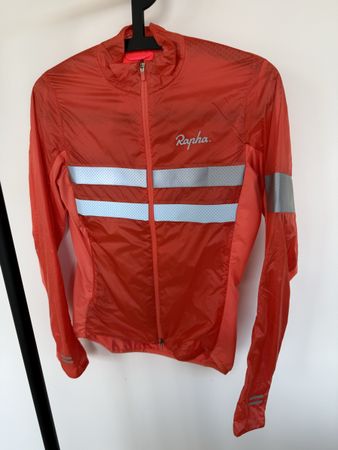 Rapha Brevet Insulated Jacket Orange X-Small NEW