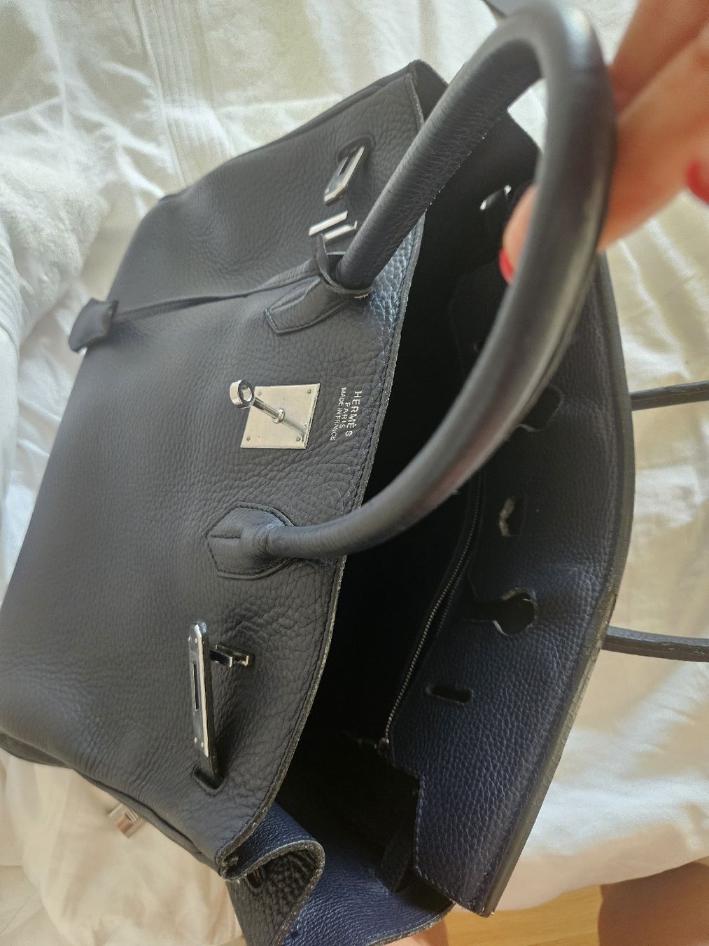 Hermès Sacs femmes: HERMES Birkin 35, bleu indigo – D'occasion à Zollikon par Oksana206 5