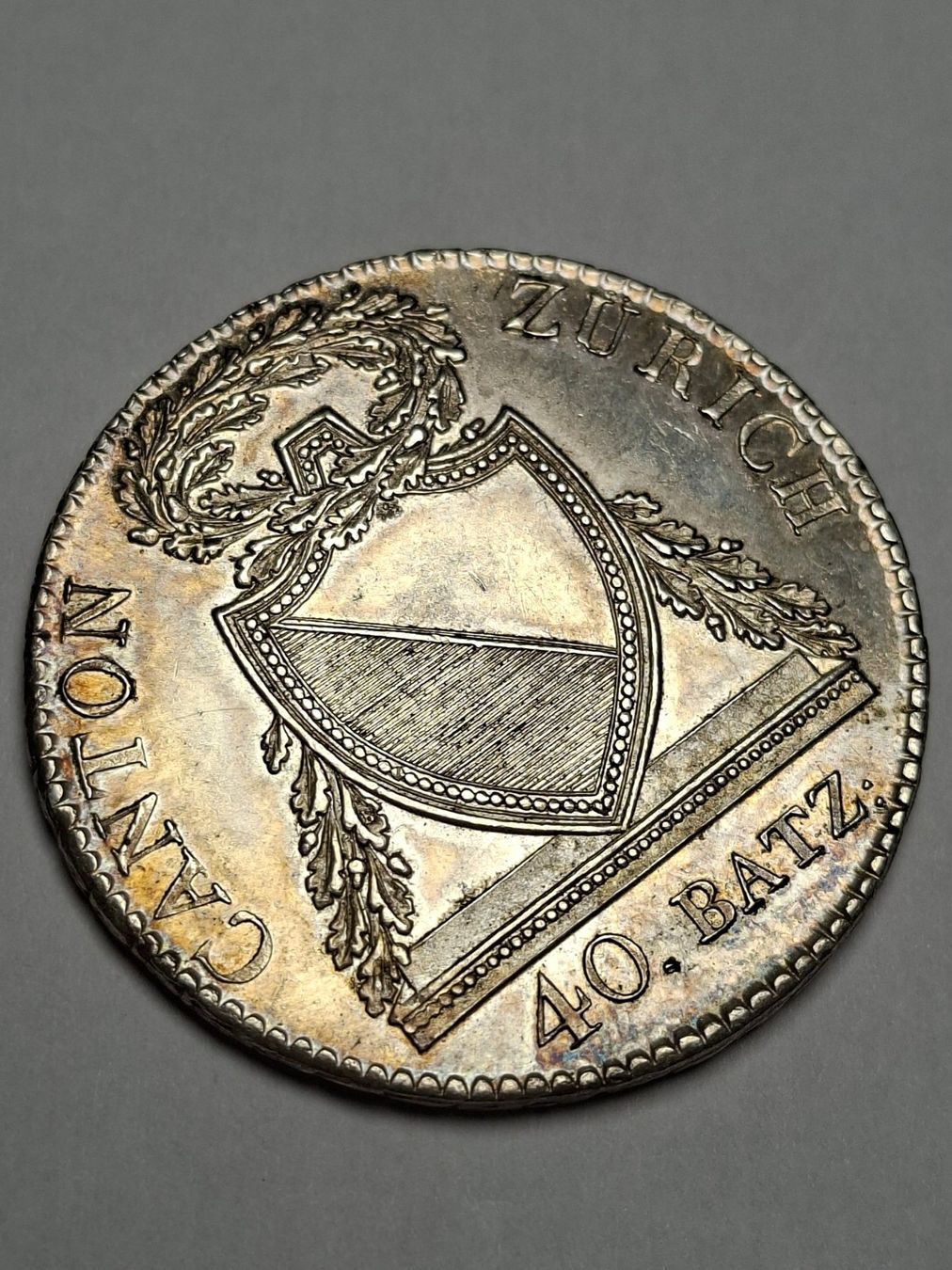 Tutti le monete: Zürich 40 Batzen 1813 – Usato da Zürich venduto da al-dea 4