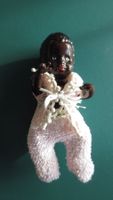 Antikes Edi Püppchen, mini Püppli, Puppe 8 cm, 50-er Jahre