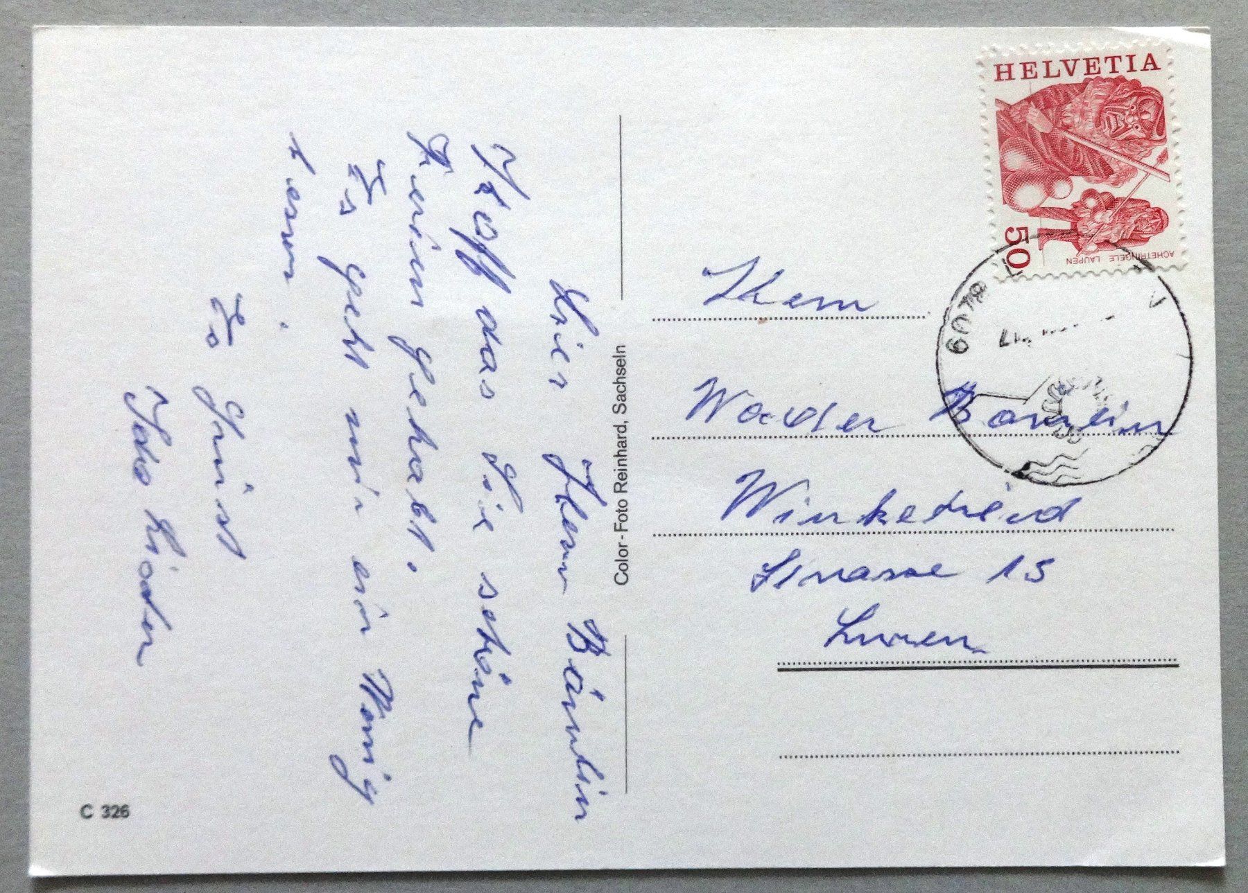 Cartes postales: Lungern - Schönbüel – D'occasion à Fétigny par Billy2miny 1