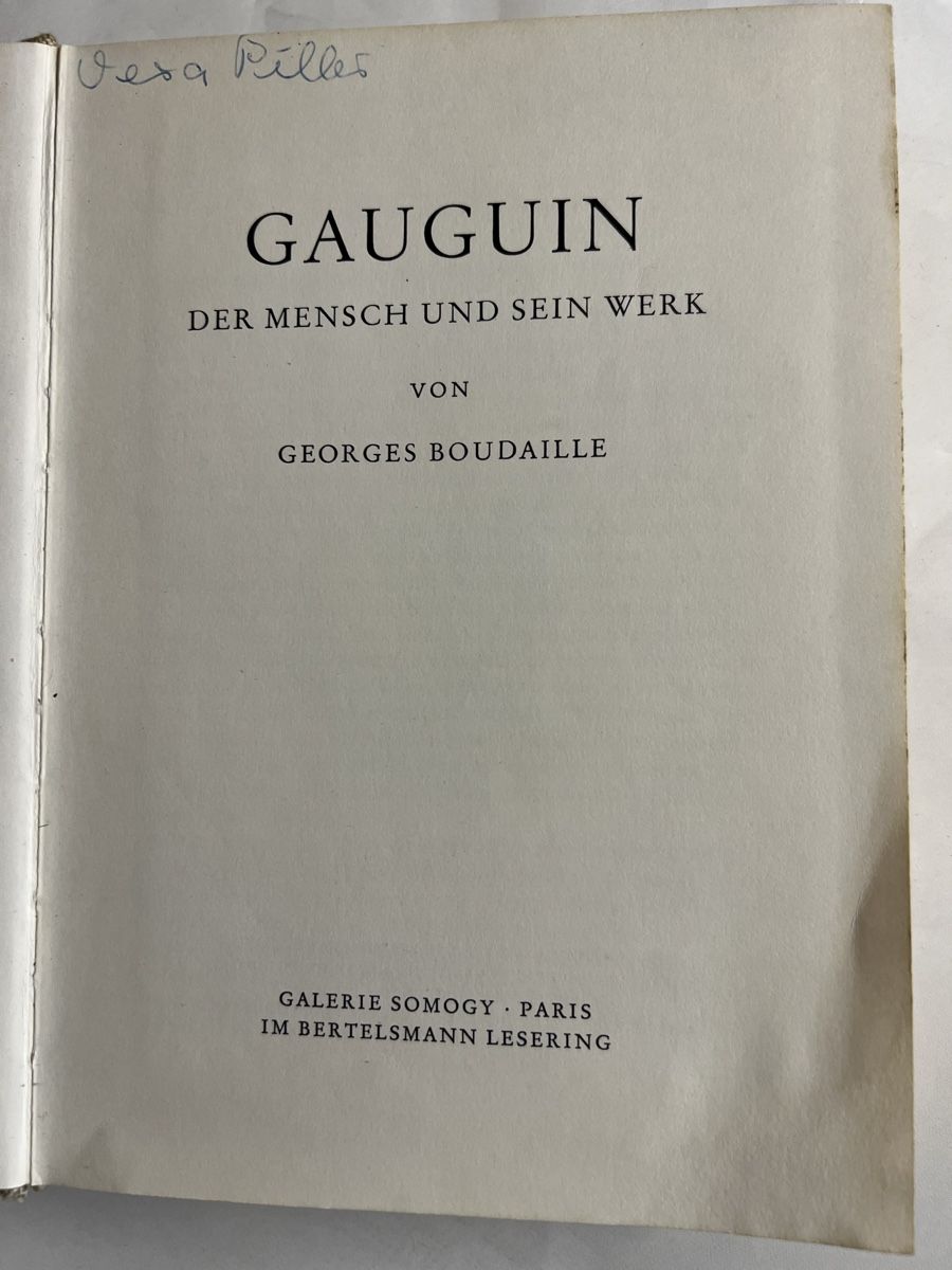 Libri: Bücher Gauguin – Usato da Niederrohrdorf venduto da beniledergerber 1