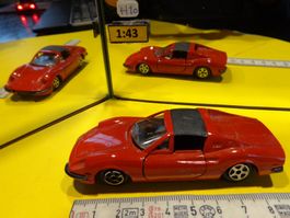 Ferrari 246 GTS  1:43 (ohne Box) Norev FR >  (H10)
