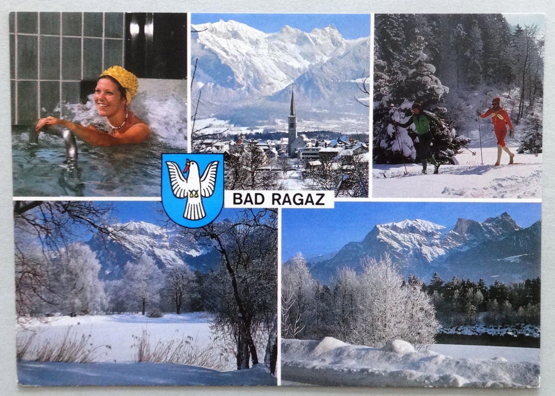 Cartoline postali: Bad Ragaz – Usato da Fétigny venduto da Billy2miny